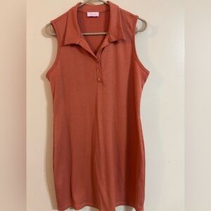 Pink Lily Terracotta Ribbed Sleeveless Dress
Perfect for Sports or casual